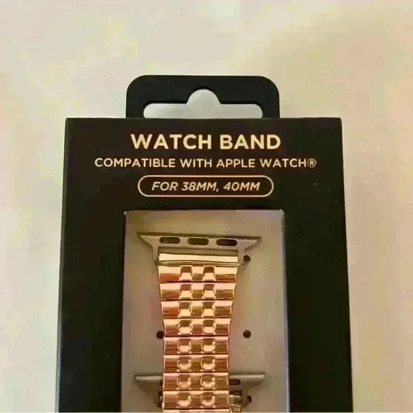 Rose Gold Apple Watch Band - Picture 3 of 3